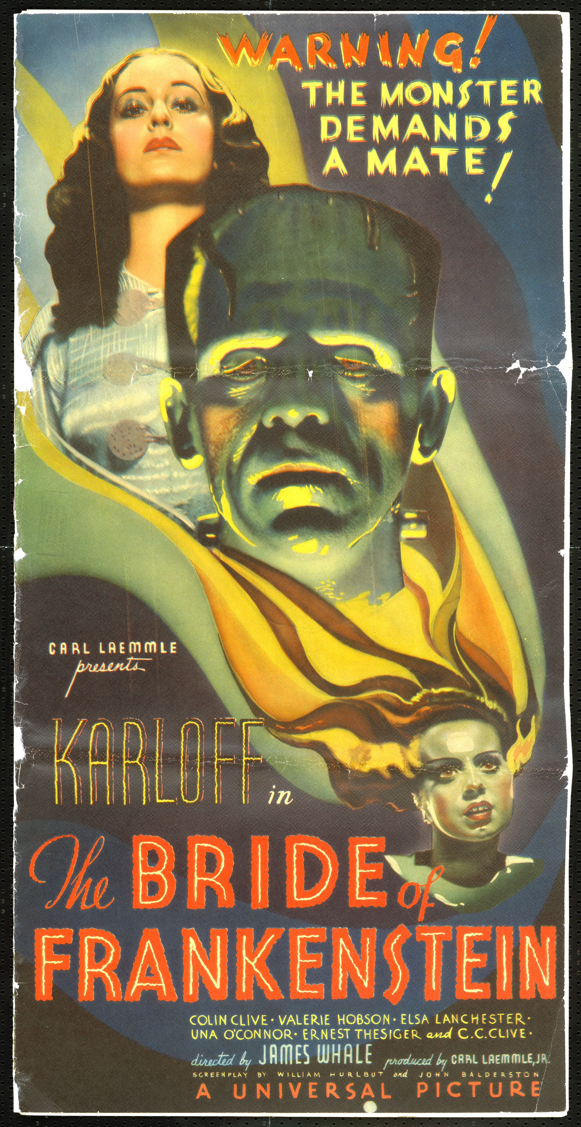 Image result for bride of frankenstein 1935 poster