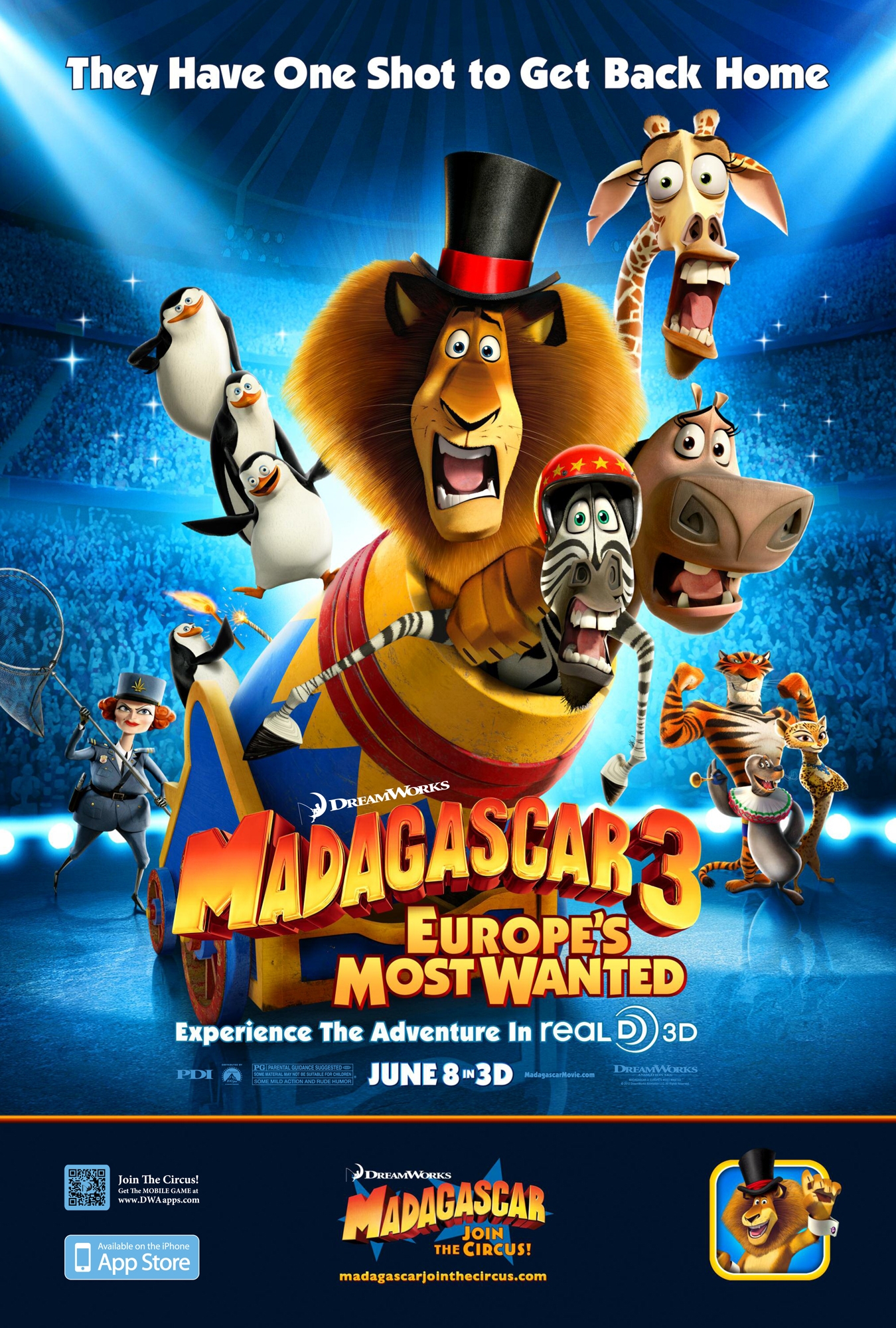 MADAGASCAR 3: EUROPE'S MOST WANTED - Skipper Needs Your Help & New