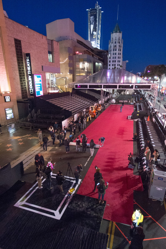 85th Academy Awards, Wednesday Set Ups