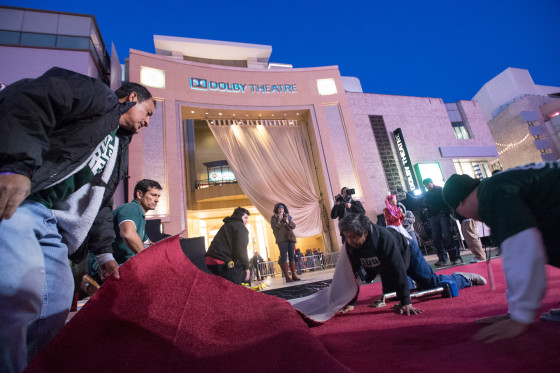 85th Academy Awards, Wednesday Set Ups