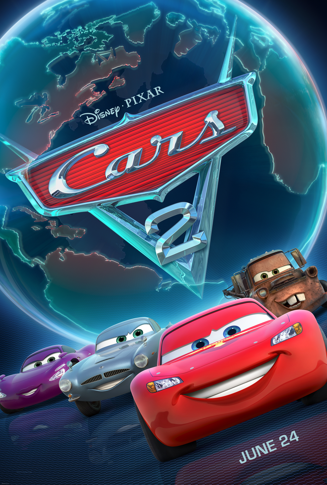 CARS 2 New Clips Featuring Lightning McQueen & Mater! We Are Movie Geeks