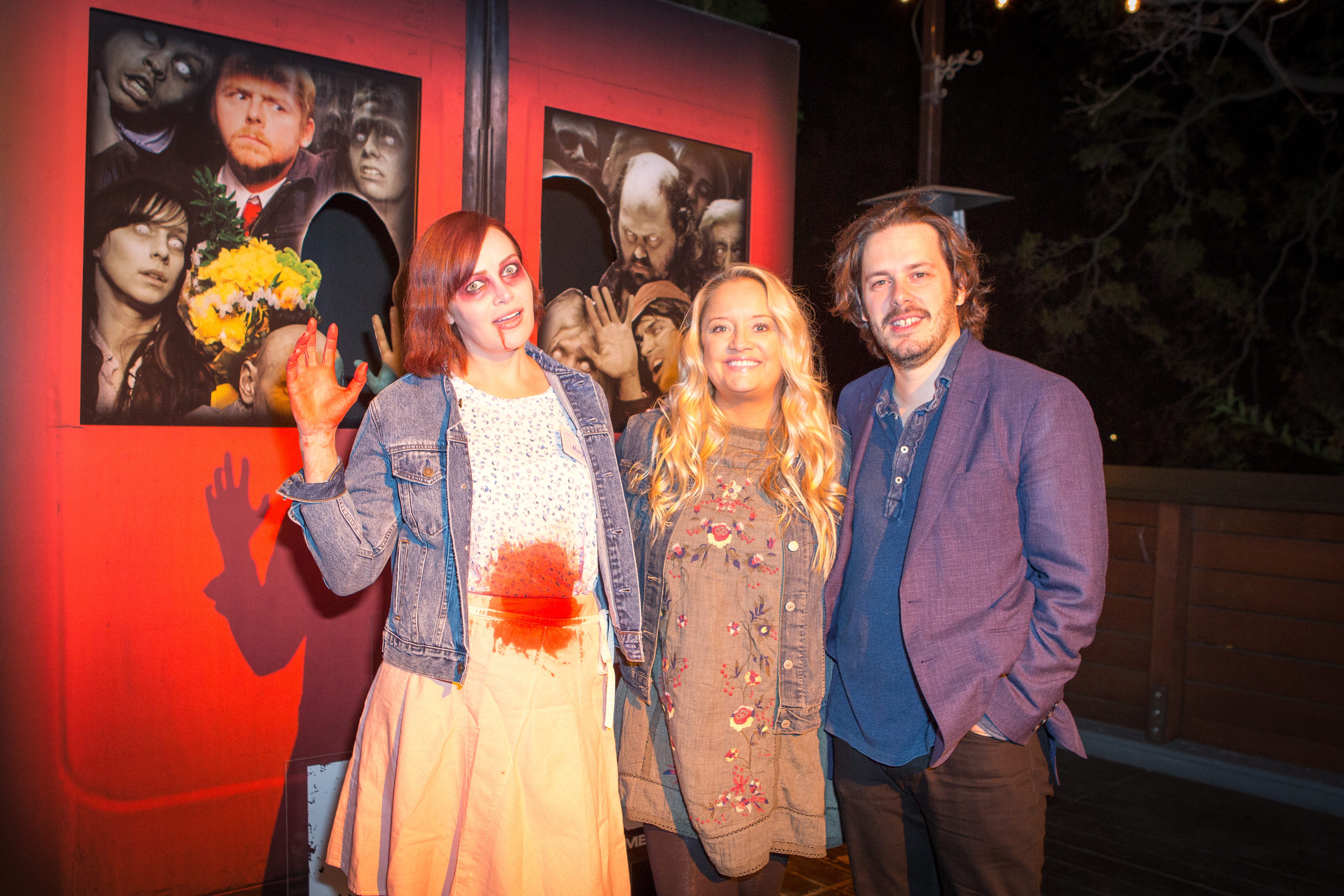lucy davis shaun of the dead premiere