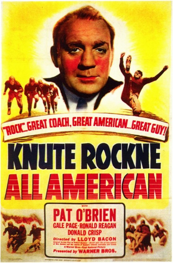 KNUTE ROCKNE ALL AMERICAN