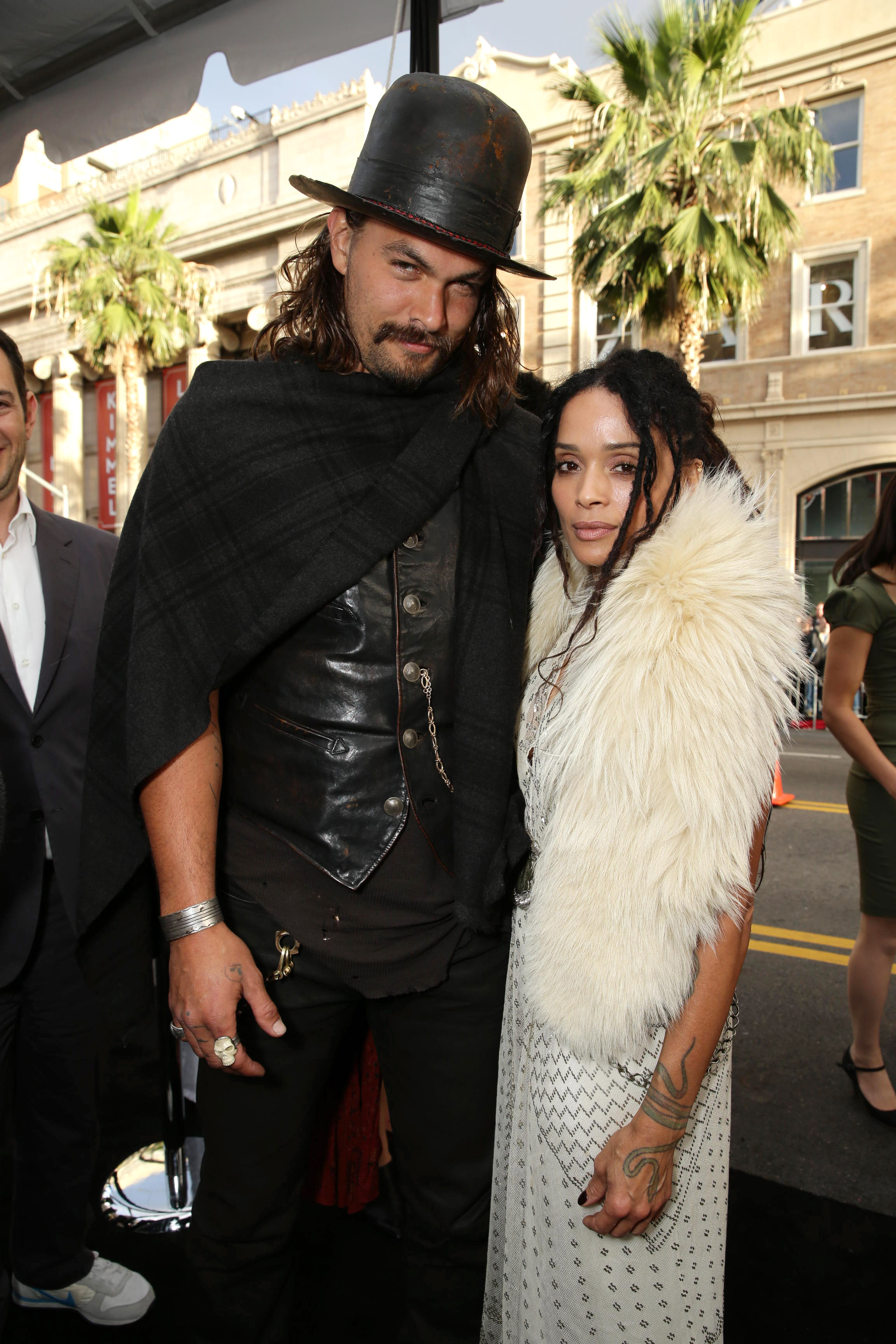 Jason Momoa Zoe Kravitz We Are Movie Geeks