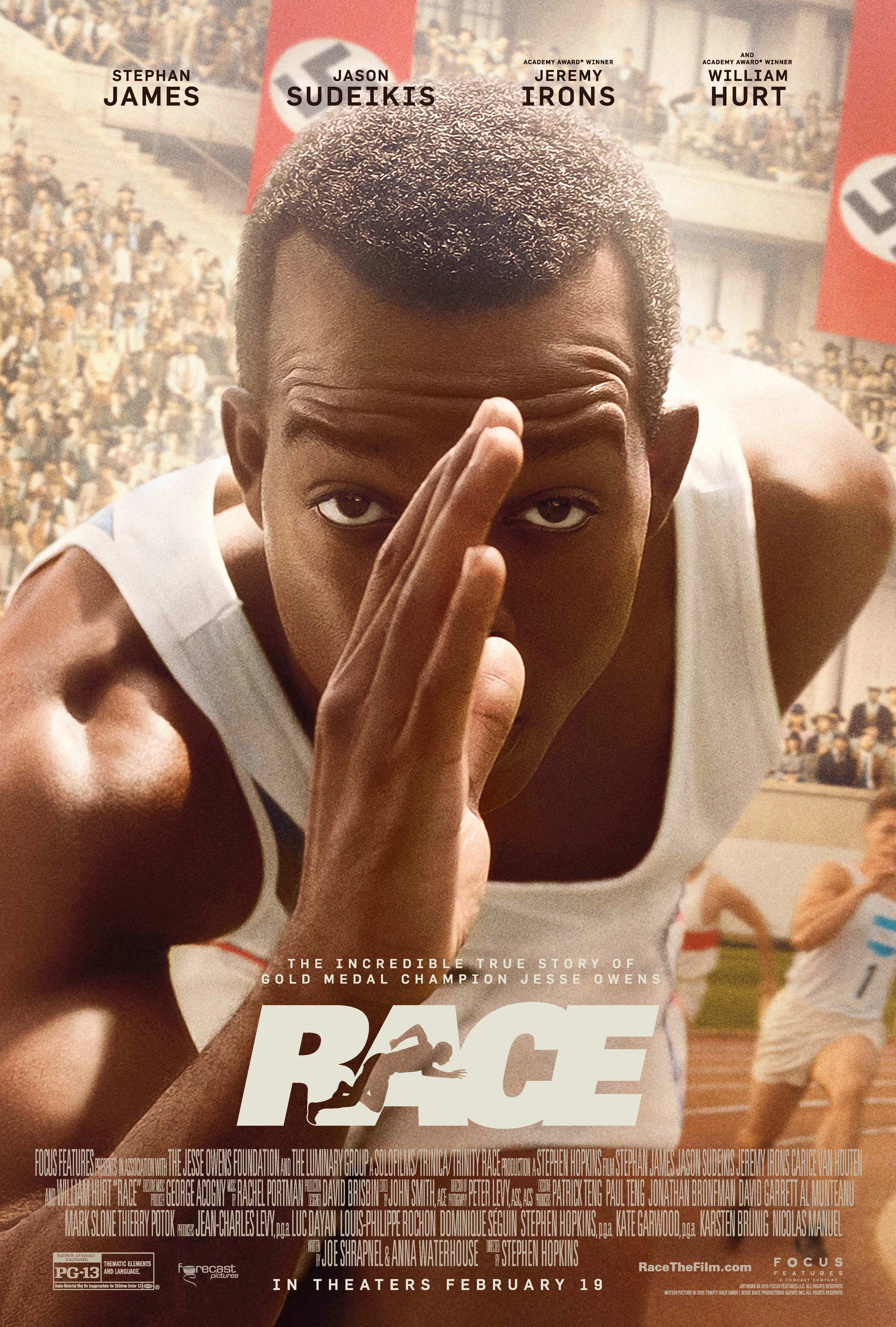 First Look At Stephan James As Jesse Owens In RACE Movie Poster We
