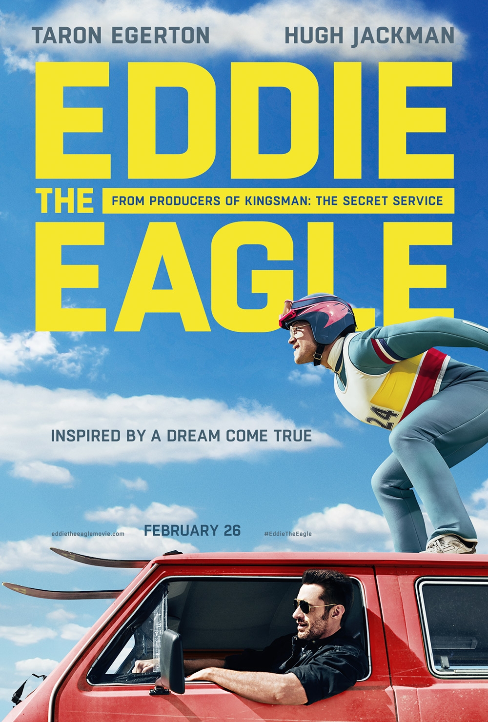 Image result for eddie the eagle poster