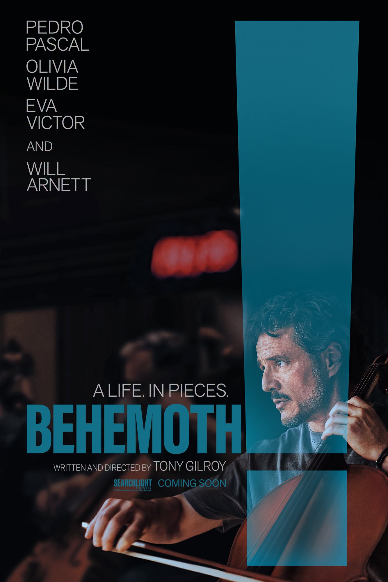 Tony Gilroy's BEHEMOTH First Trailer Is Here And Stars Pedro Pascal, Olivia Wilde And Will Arnett