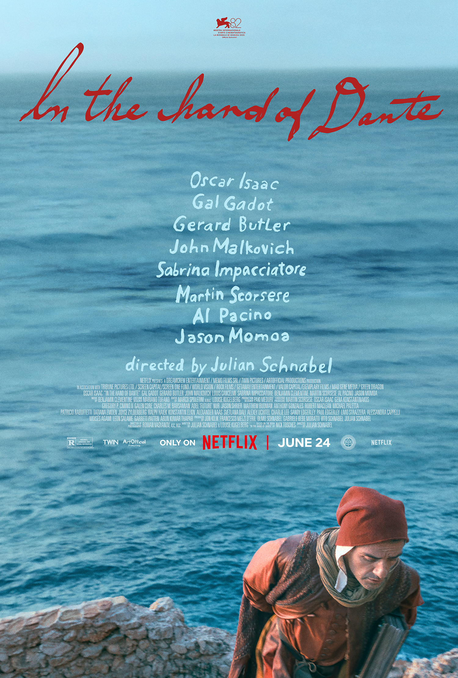 Oscar Isaac, Jason Momoa, Gerard Butler, Martin Scorsese, Al Pacino, Gal Gadot And John Malkovich Star In Trailer For IN THE HAND OF DANTE