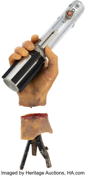 Mark Hamill Screen-Used Luke Skywalker Lightsaber With Severed Hand Effects Rig From THE EMPIRE STRIKES BACK Up For Auction At $1 Million